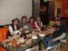 Bass Central staff at dinner