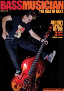 Johnny Hatton Bass Musician Magazine Cover